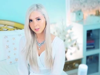 Blonde babe scarlet solo webcam
