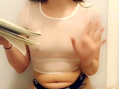 Brunette Solo Webcam Masturbation