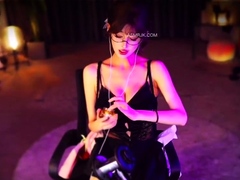 Amateur Asian Webcam Strip Masturbation