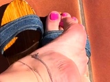Black Amateur Explore Hot Foot Fetish