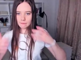 Amateur Webcam Teen Flashes Masturbates
