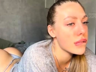 Amateur webcam slut creampie masturbate