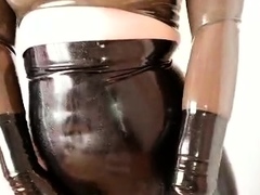 Beautiful brunette in sexy solo fingering masturbation 4 wmv