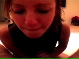 Hot amateur teen blowjob and facial HD video
