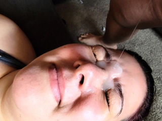 Close up cock jerking solo