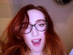 POV face close up cumshot