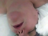 Amateur Blonde BBW Dildoing