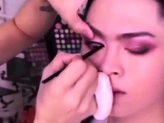 Asian Princess Emo Crossdresser's Vintage Webcam Show