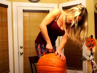 MeetMadden Pumpkin Carving LEWD