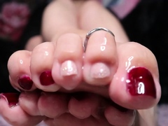 Mila P aka milaap OnlyFans - Cummy Feet Treat Theres my