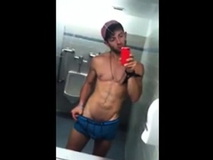 Muscle Stud Strips Outdoors, Hoping to Get Caught