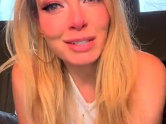 Blonde amateur milf does anal pov